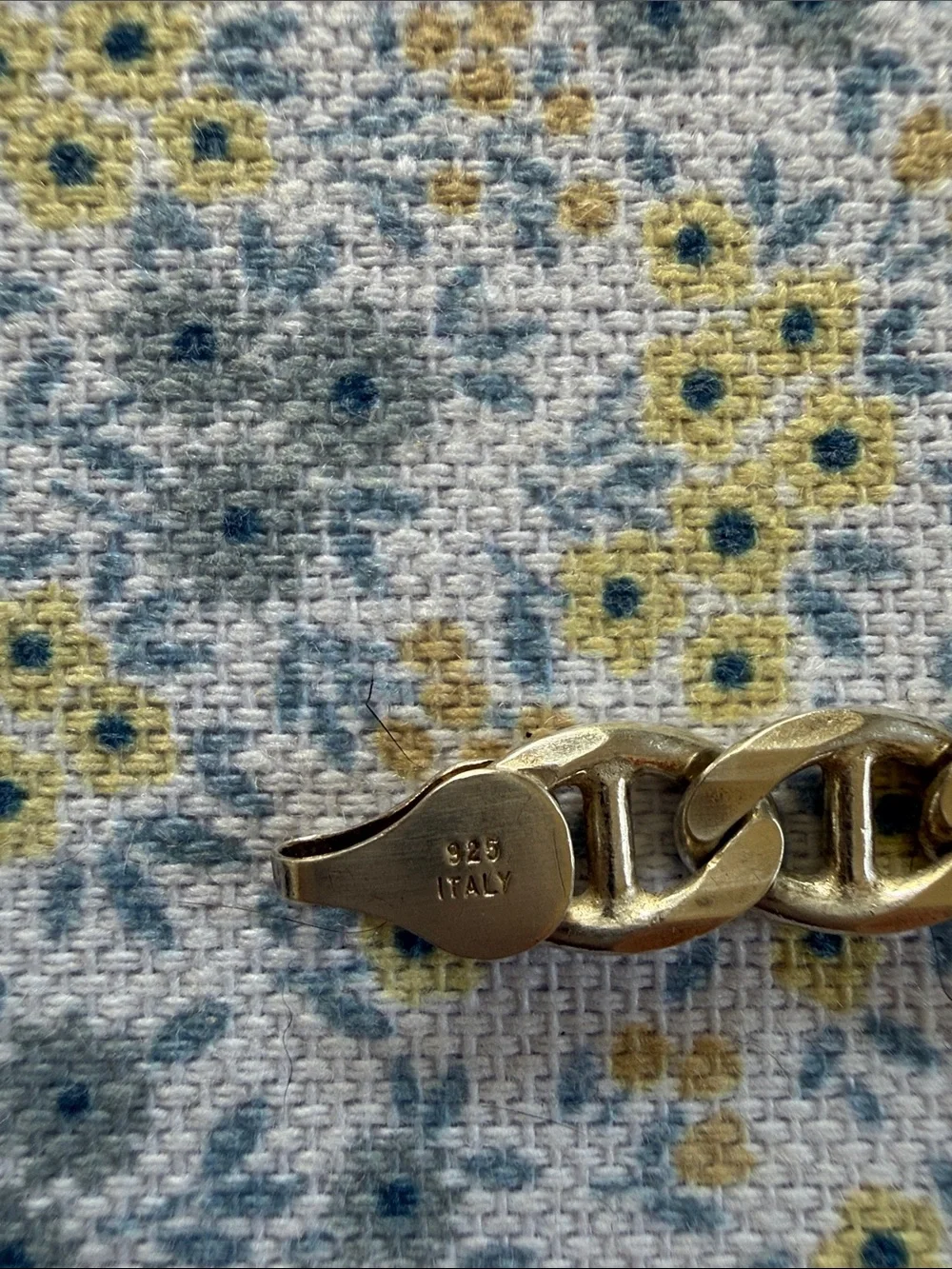 925 Italian Silver Cuban Style bracelet